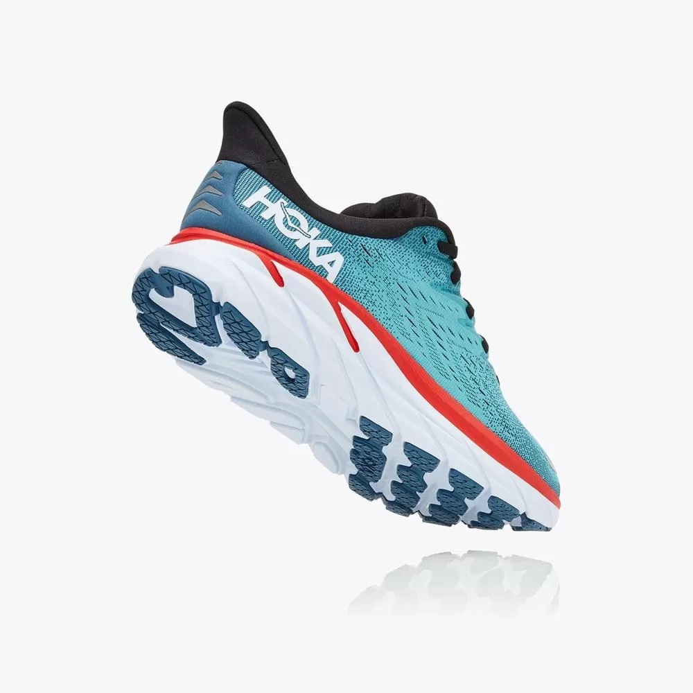 Women's Clifton 8 - Real Teal / Aquarelle