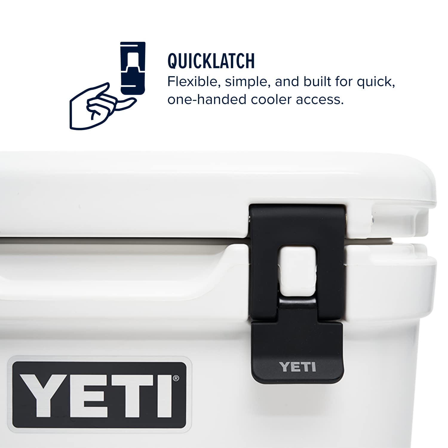YETI Roadie 24 Cooler Tall enough to chill most bottles of wine and keep the essentials fresh while you take the scenic route.