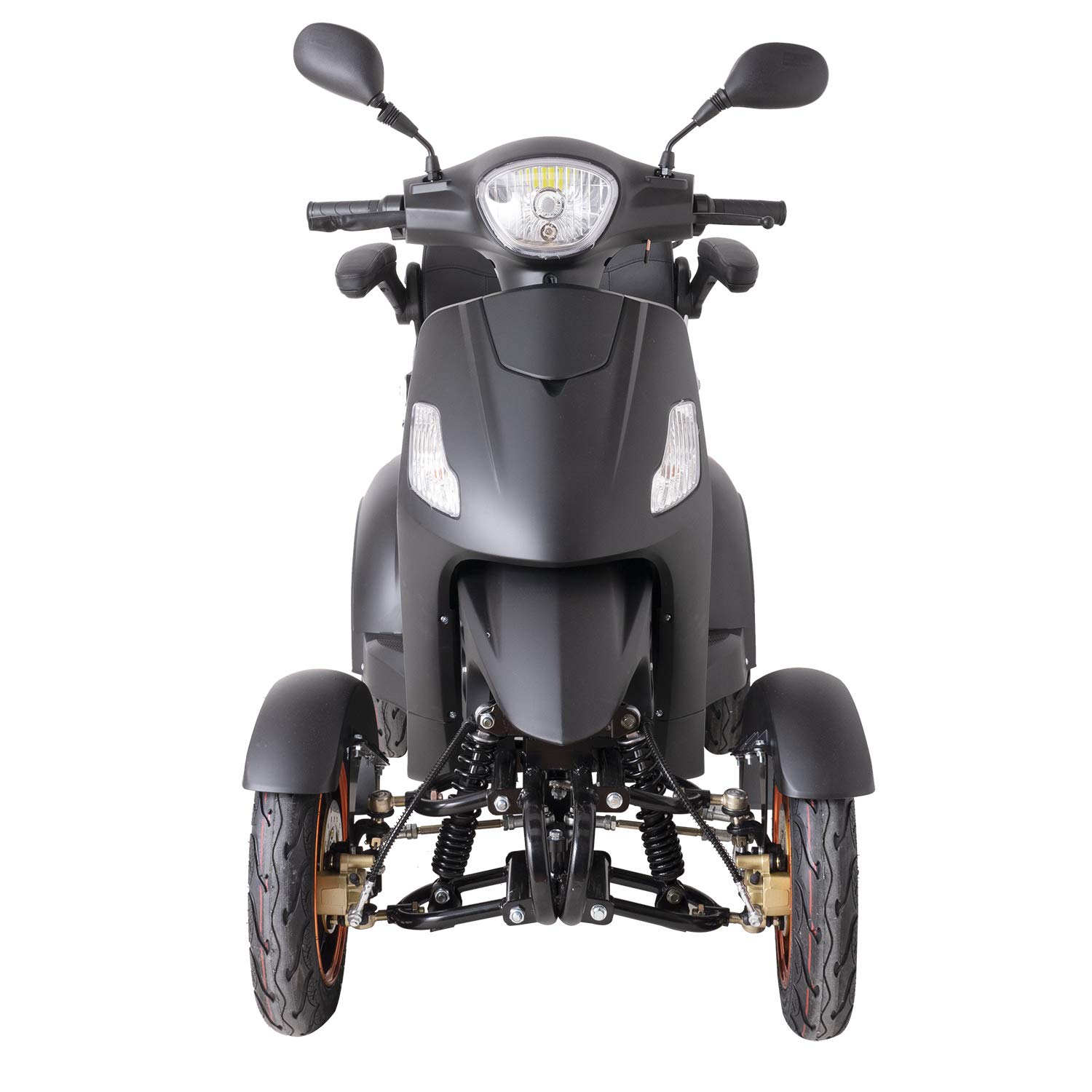 4 Wheeled Matt Black e-Mobility Device
