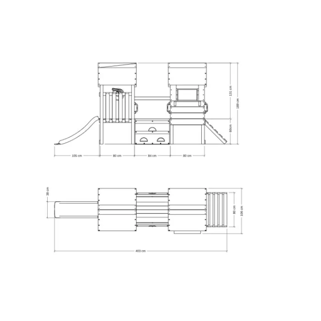 Toddler climbing frame Wickey My First Playground 2