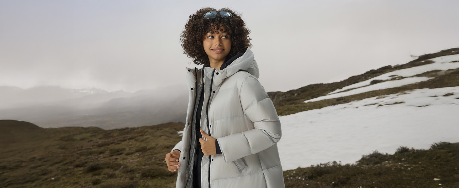 women winter puffer