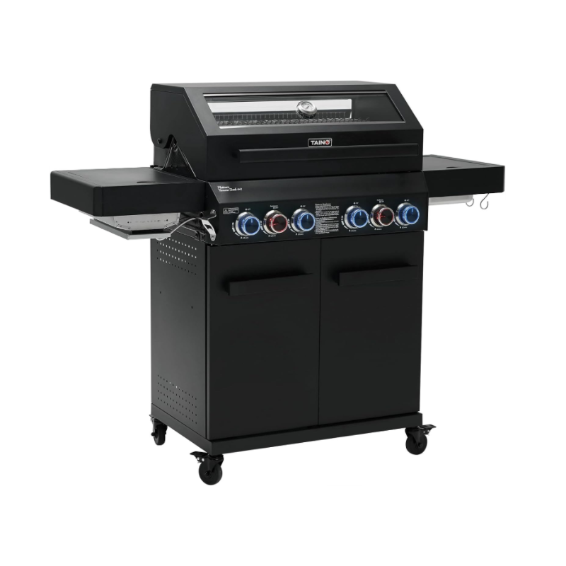 Taino Platinum Yamara Dark 4+2 PLATINUM YAMARA DARK 6+2 + Haube Steel Gas Grill