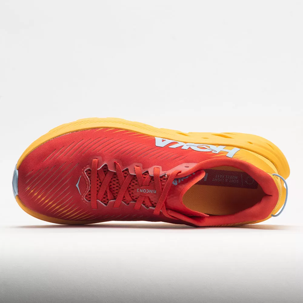 HOKA Rincon 3 Men's Fiesta/Amber Yellow