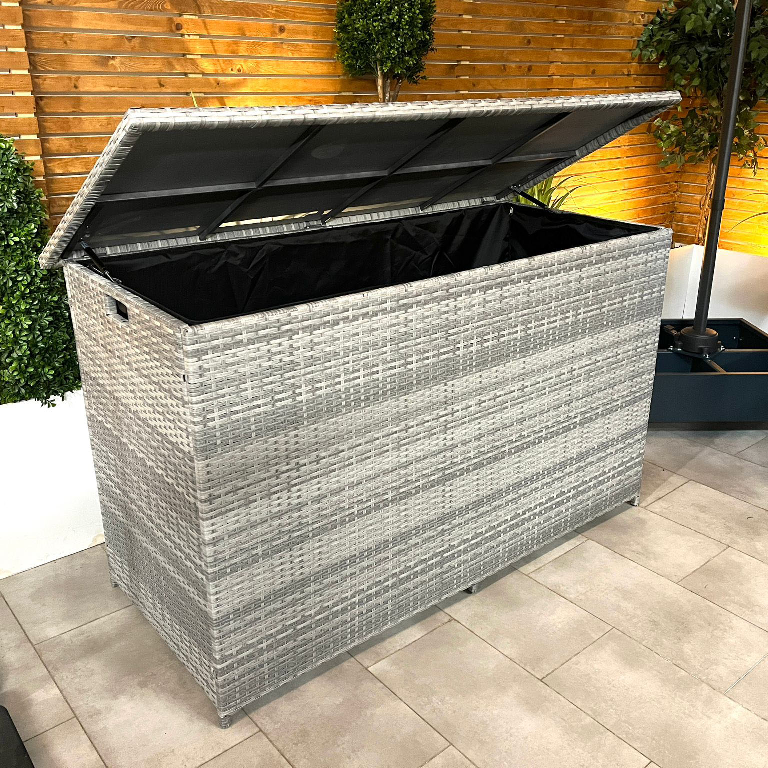 Chimes - Stone Grey Large Storage Box