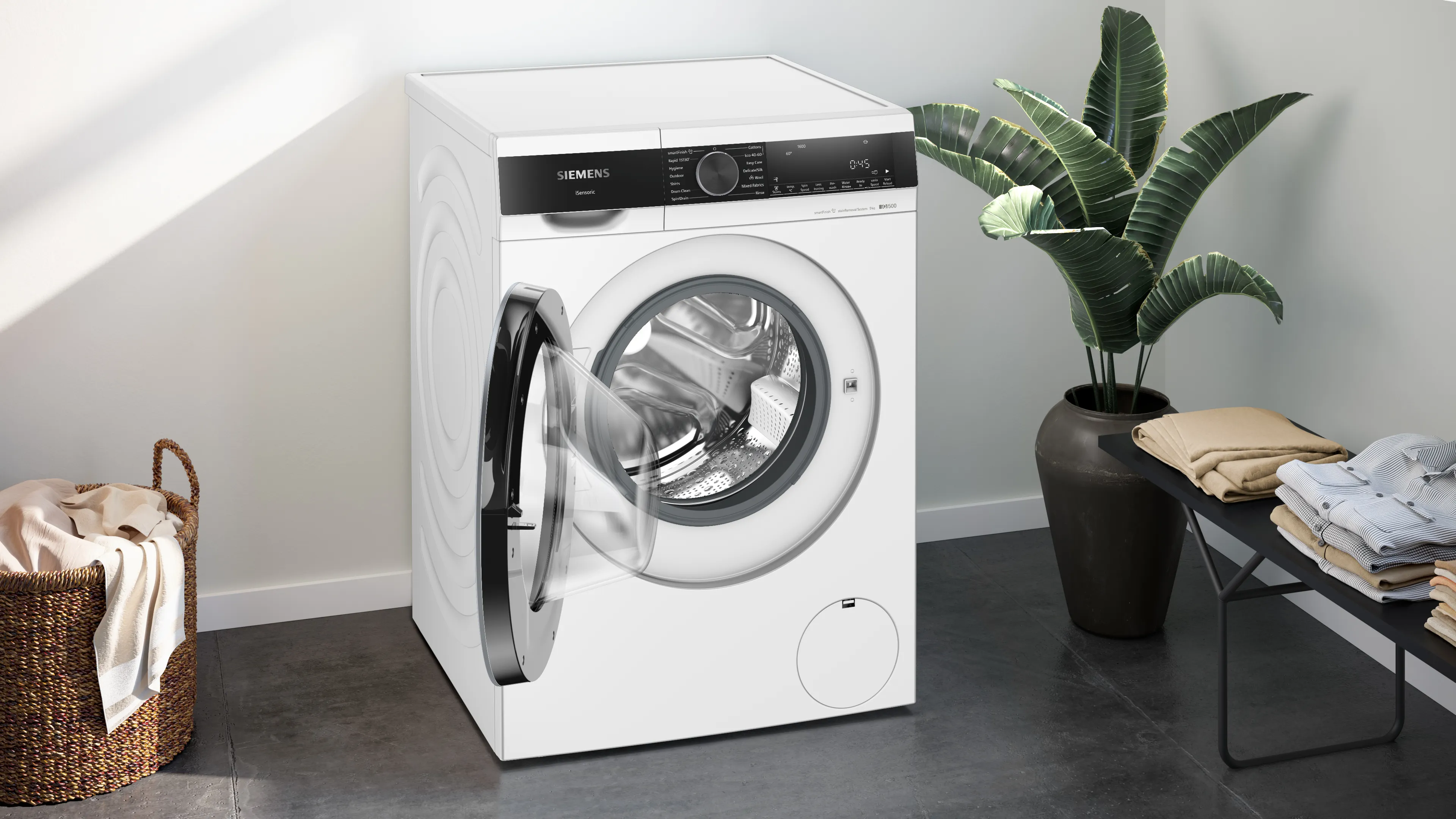 SIEMENS WG46G2Z1GB IQ500 Washing machine, front loader 9 kg 1600 rpm
