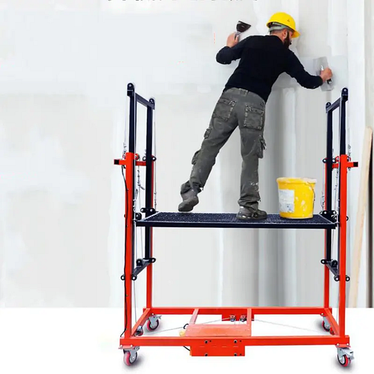 Foldable Electric Lift Scaffolding (Load 1000Kg)