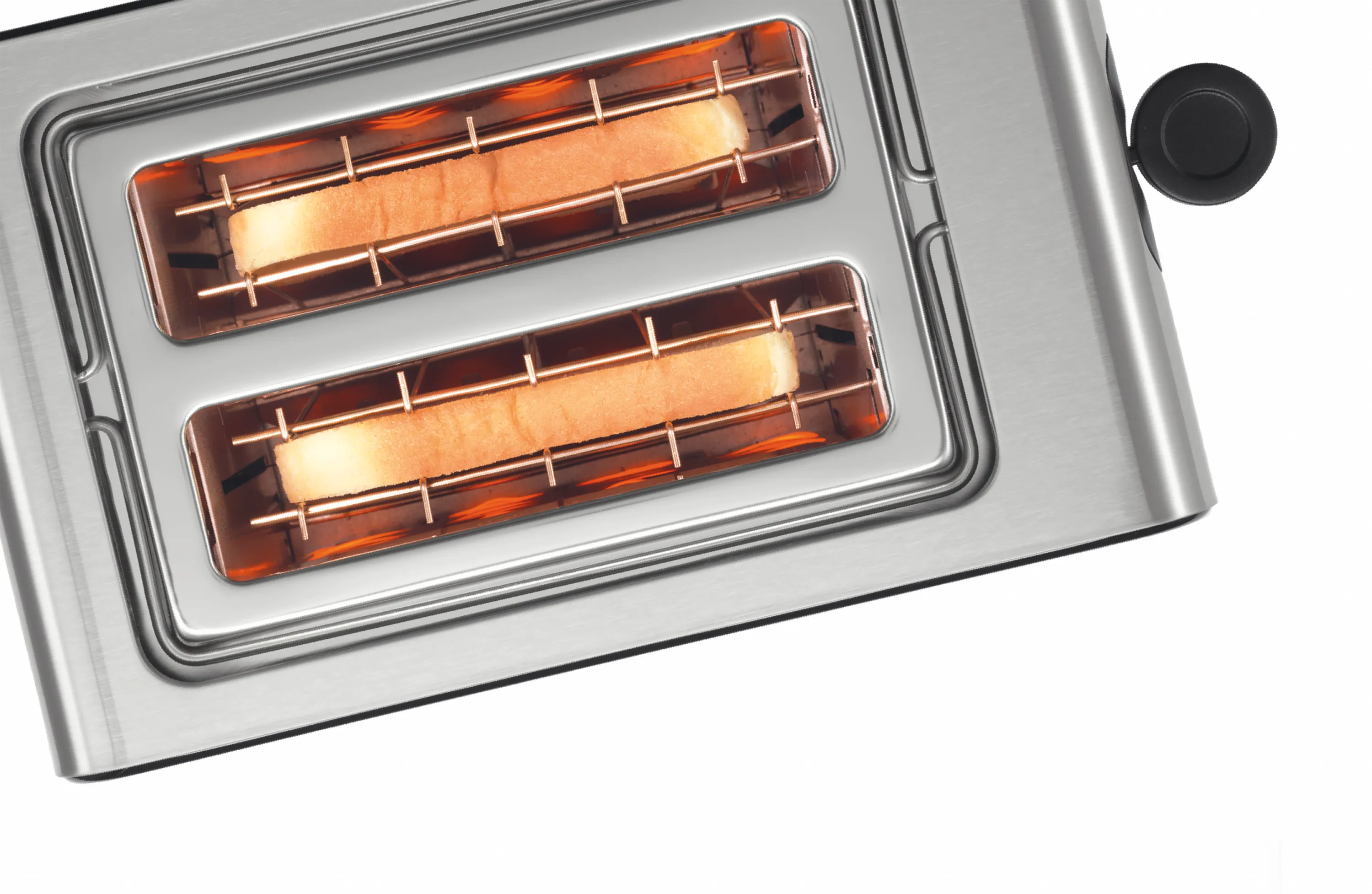 Compact toaster Stainless steel