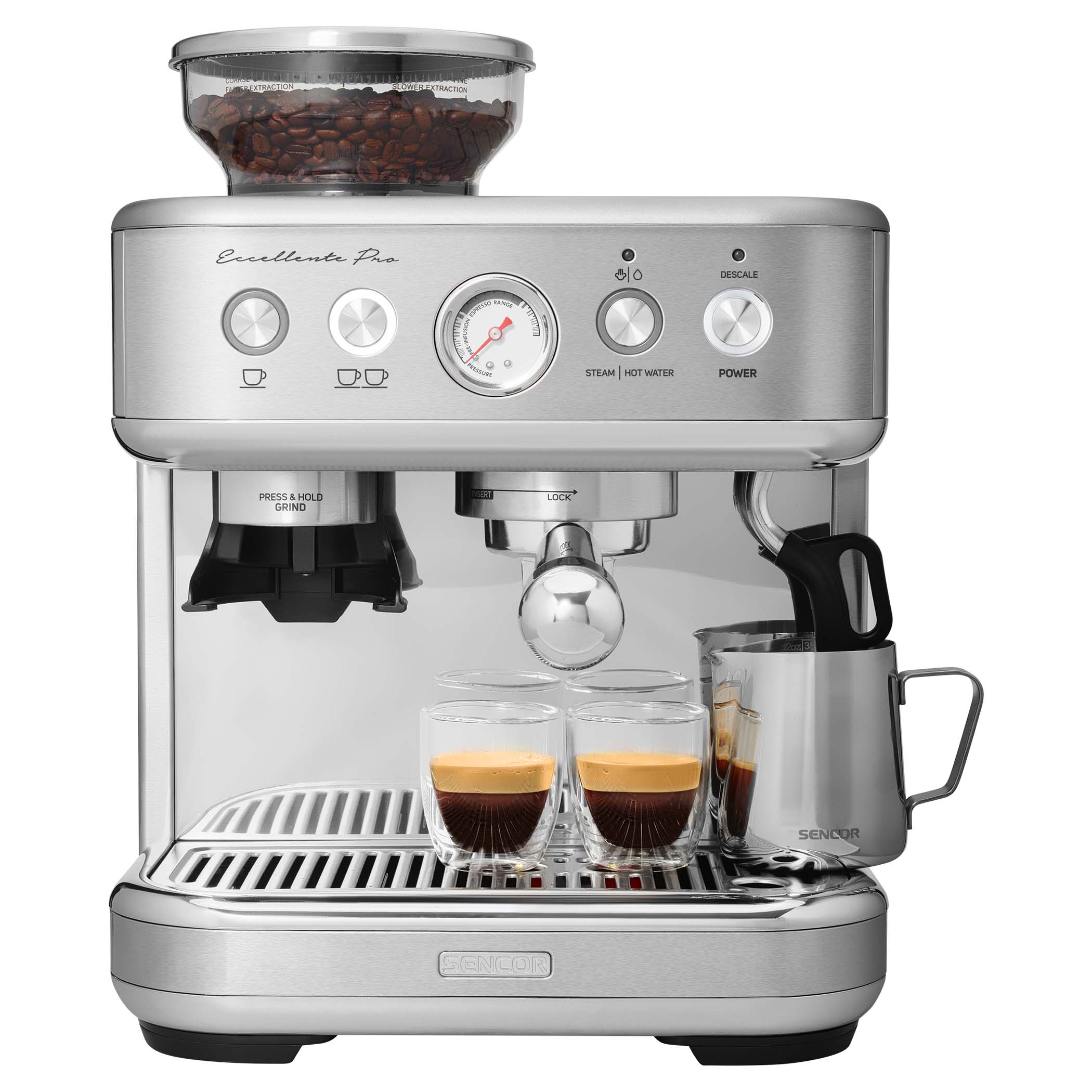 🔥SILVERCREST® Machine à expresso avec broyeur intégré, 1 770 W - Lidl.be