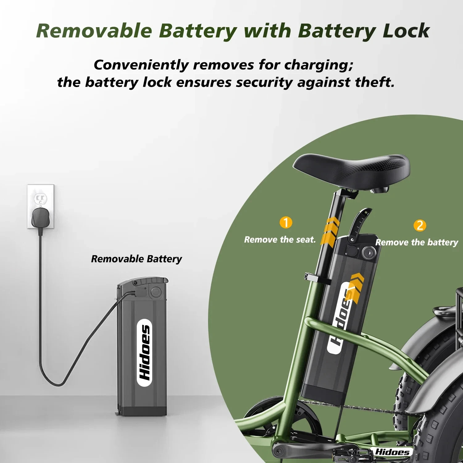 Hidoes ET1 Electric Bike - 20