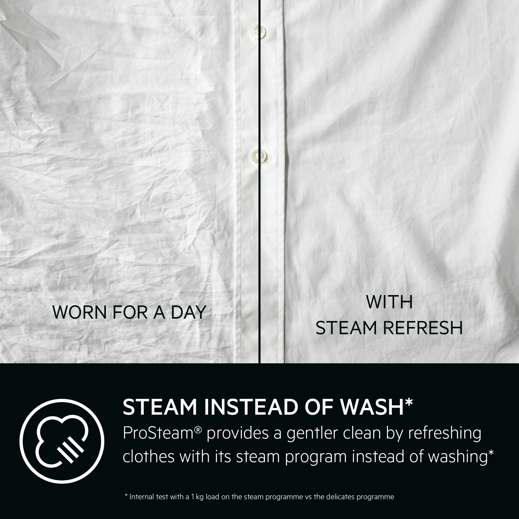 AEG LFR71844B 7000 ProSteam® 8 kg Washing Machine