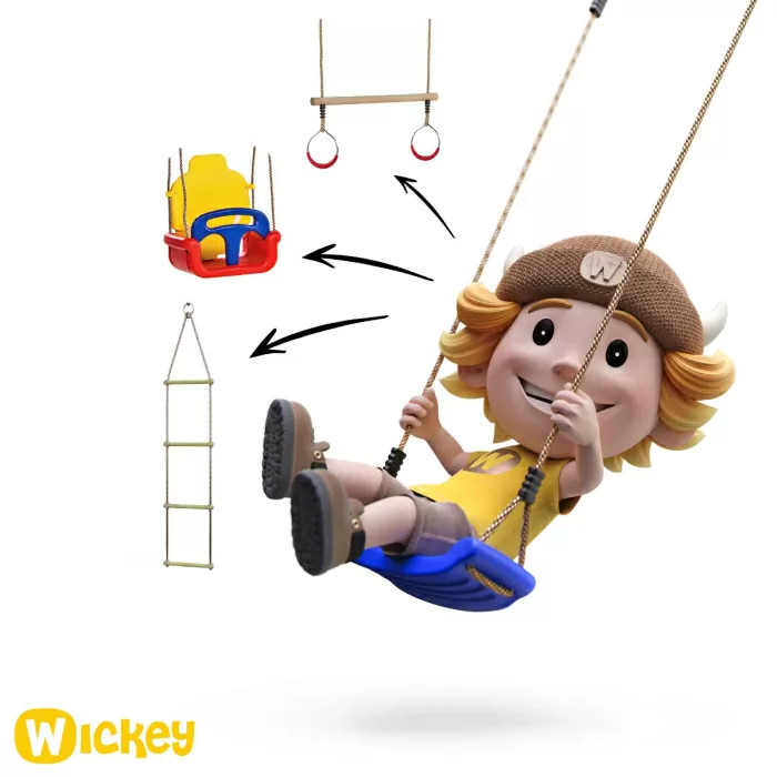 Disney's Stitch Adventure climbing frame by Wickey