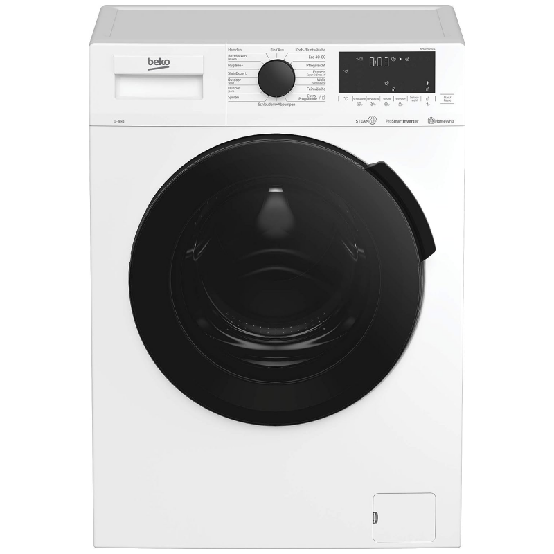 Beko Washing Machine, Steam Function, Pet Hair Removal