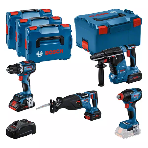 BOSCH COMBI-KIT 4 18V TOOLS