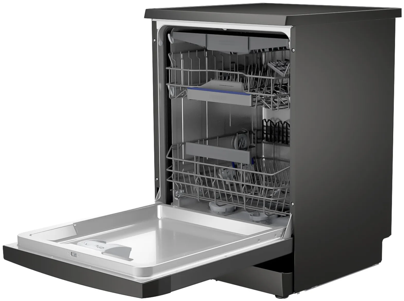 SIEMENS SN23EC14CG iQ300 Free-standing dishwasher 60 cm Brushed black steel anti-fingerprint