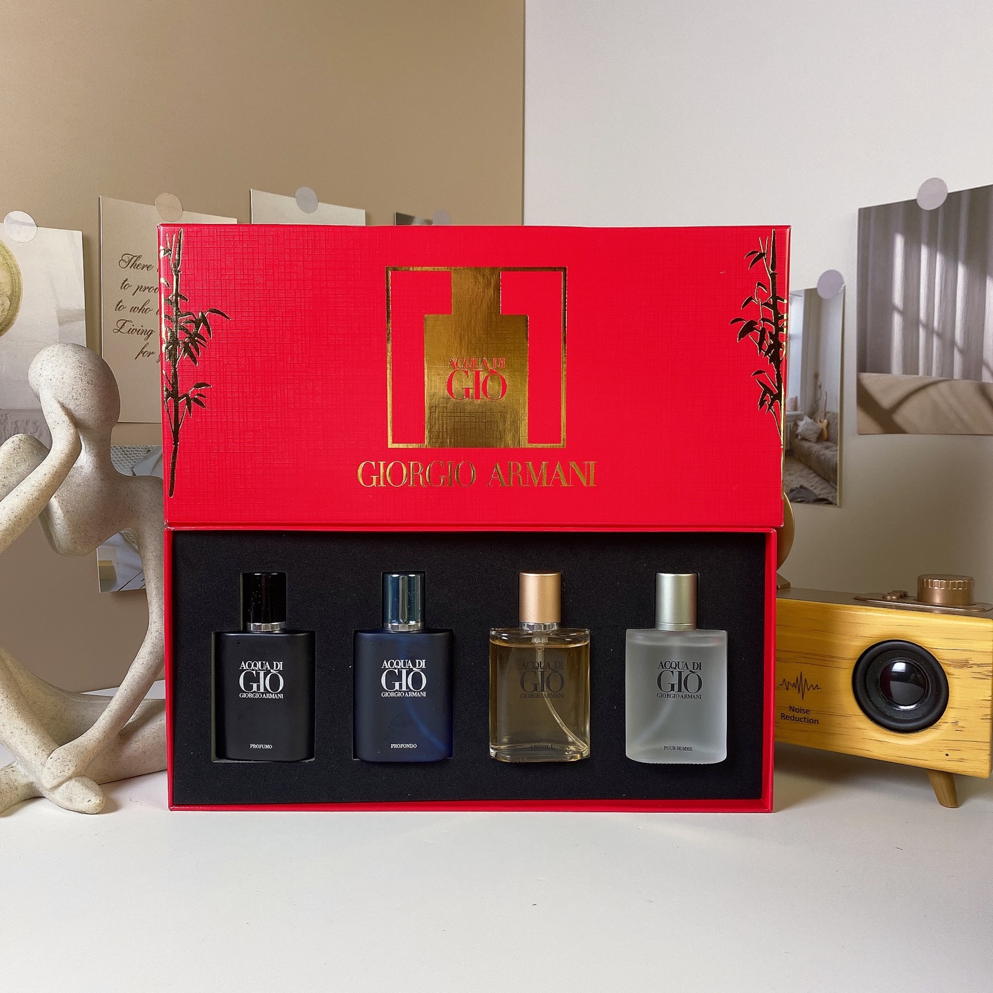 D110：Giorgio Armani Acqua di Giò 4-Piece 30ml Fragrance Gift Set (4×30ml)