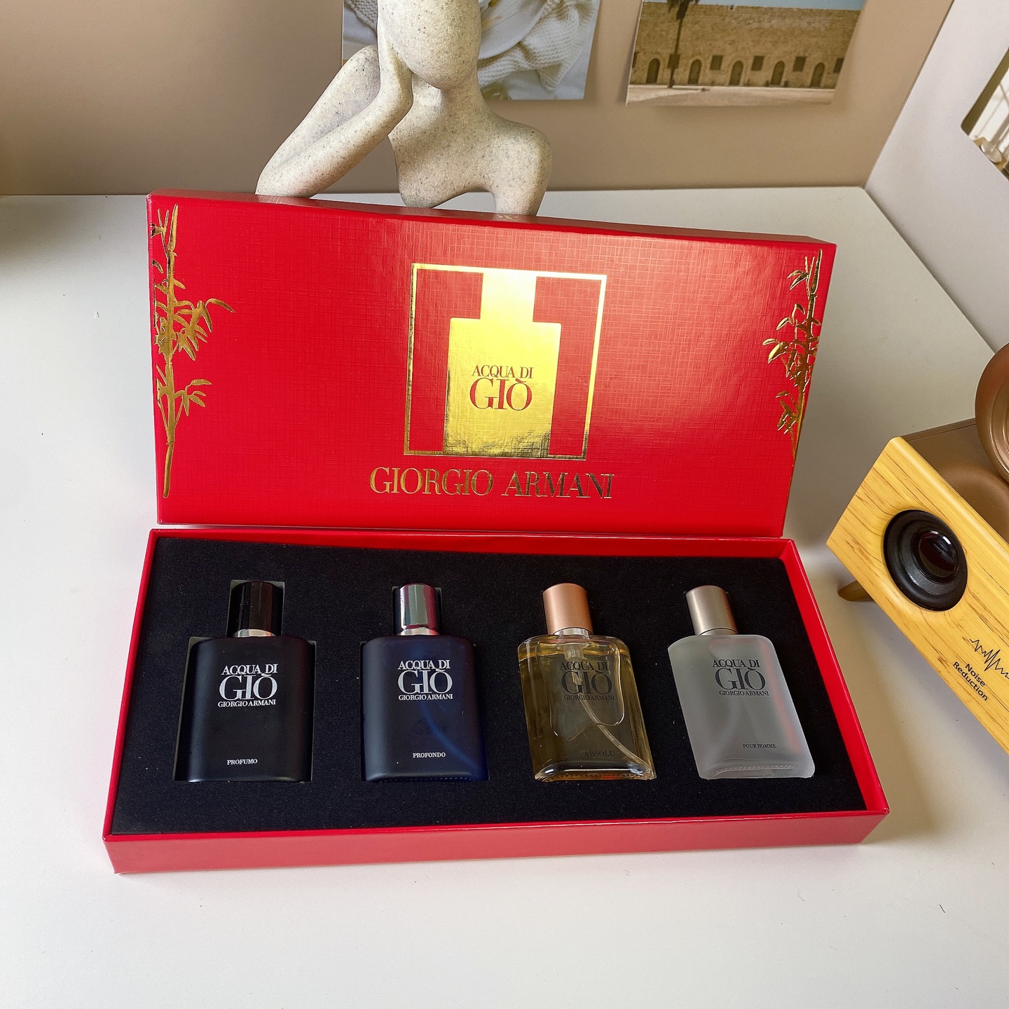 D110：Giorgio Armani Acqua di Giò 4-Piece 30ml Fragrance Gift Set (4×30ml)