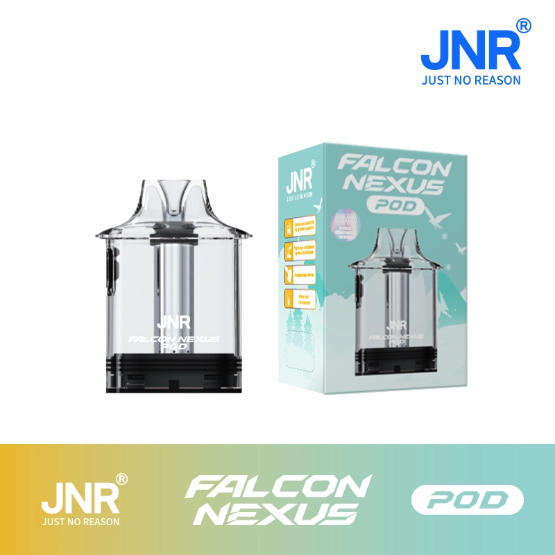 JNR Falcon Nexus 40000 Puffs - Kit Pod Amovible, Remplissable & Réservoir Transparent