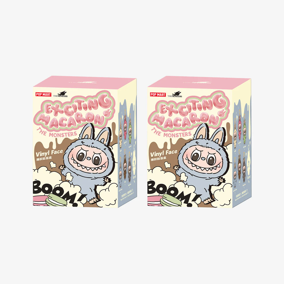Pop Mart Labubu The Monsters Tasty Macarons Vinyl Face Blind Box