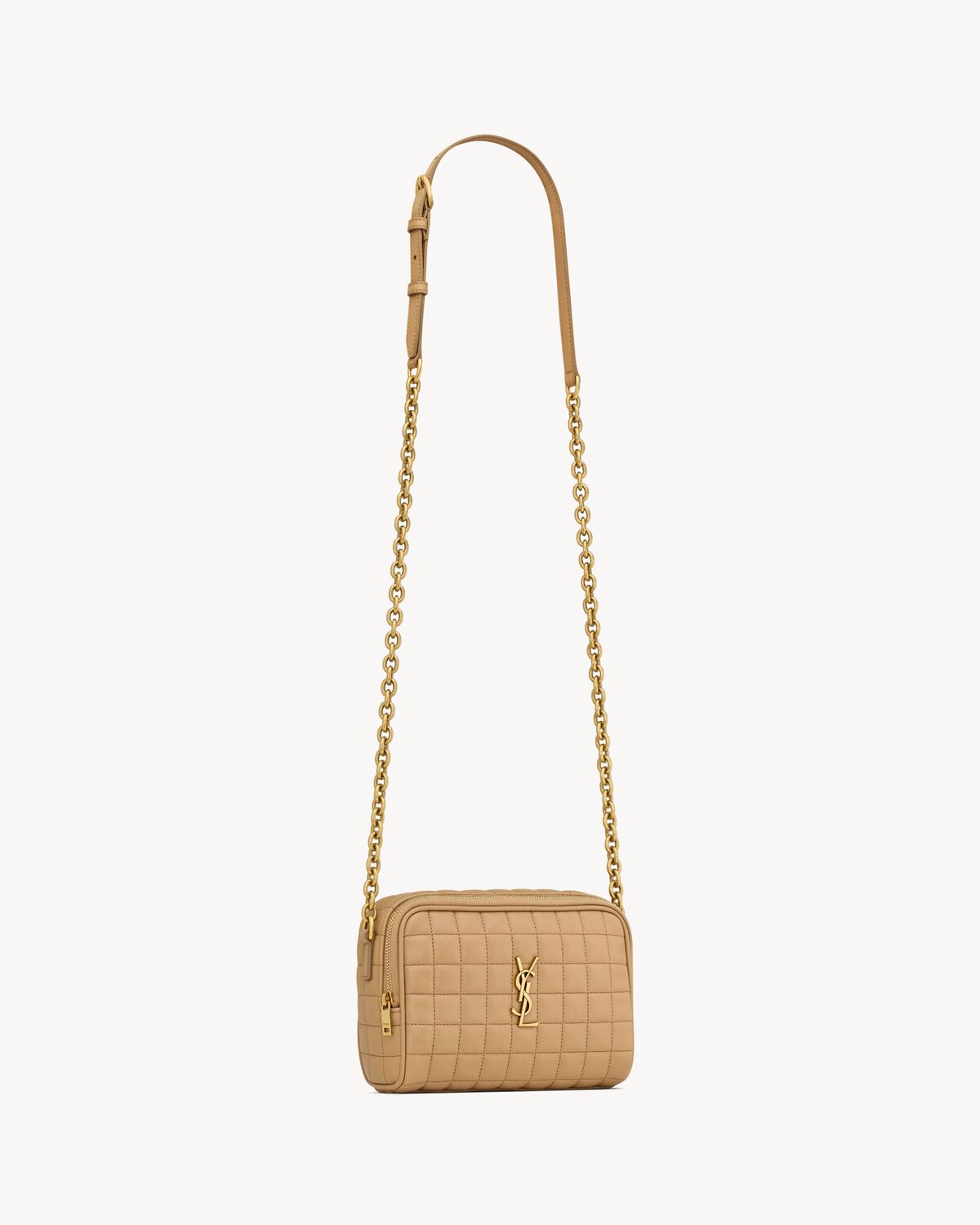 YSL Cassandre Matelassé Carré Camera Bag in Lambskin