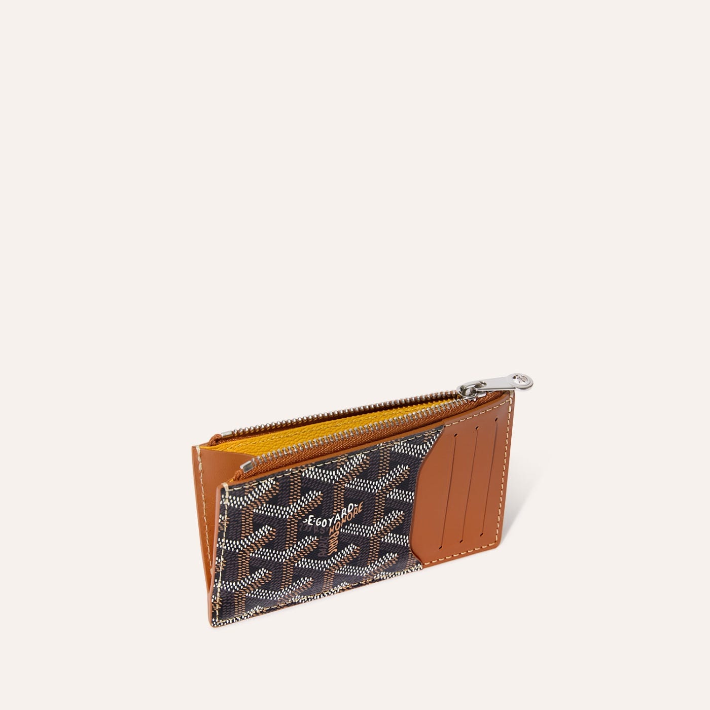 Bourbon zipped card holder