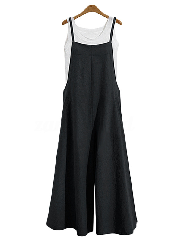 Loose Wide Leg Casual Jumpsuit