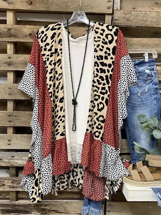 Stitching Sleeveless Top