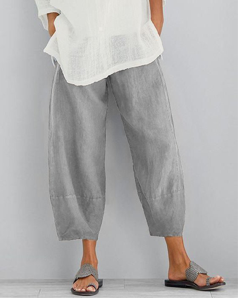 Women's Linen Casual Pants