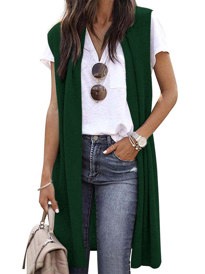Solid Color Fashion Casual Vest