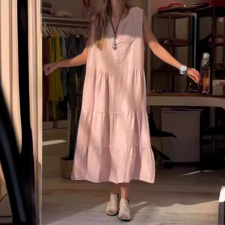 Fashion Casual Loose Long Dress