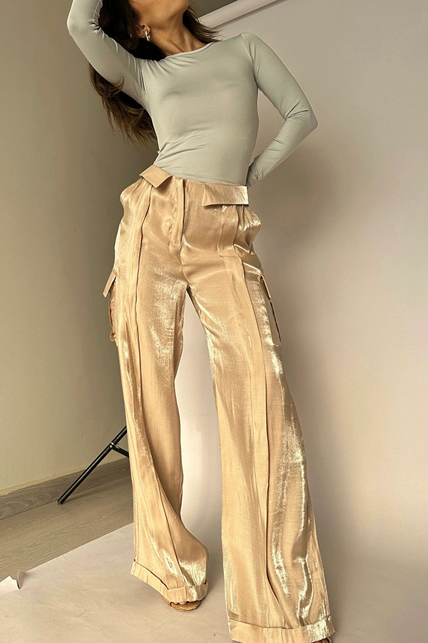 Fashion Casual Party Loose Trousers