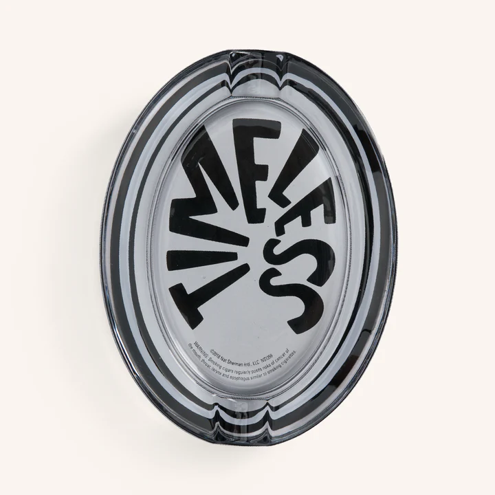 Nat Sherman Timeless Sterling Oval Ashtray