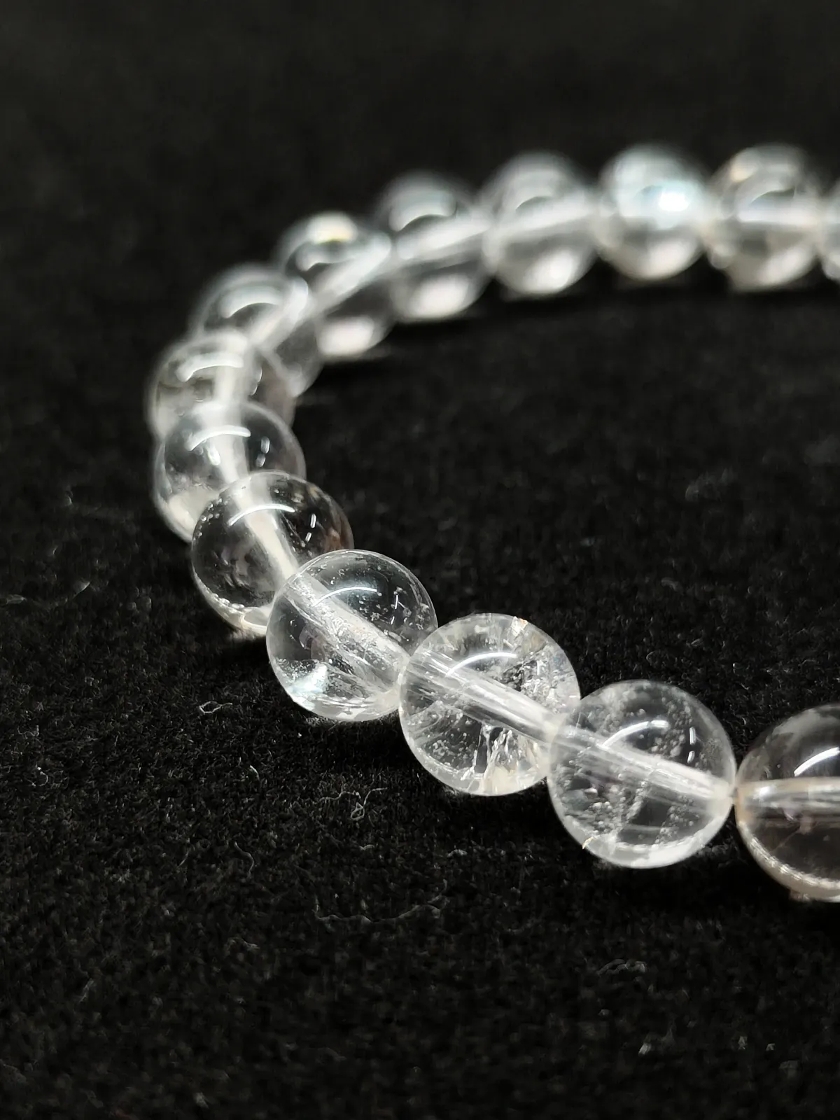Clear Quartz Bracelet - CQ00032 - 7.5mm