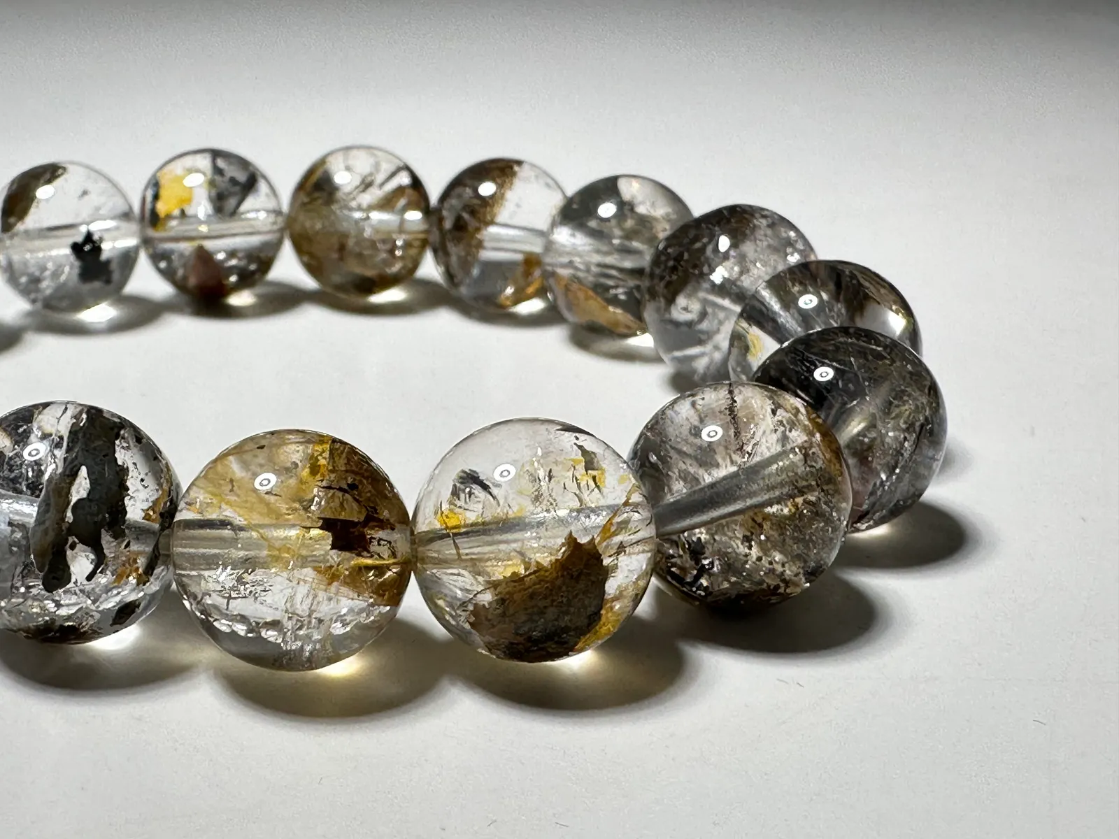 Herkimer Diamond Bracelet – HER01 – 11.5mm