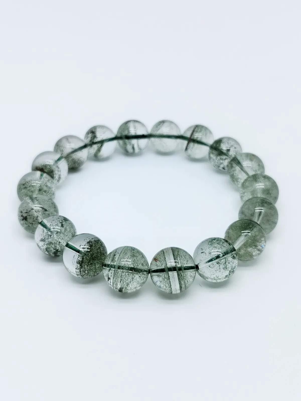 Green Phantom Quartz Bracelet - GPH00002 - 11mm