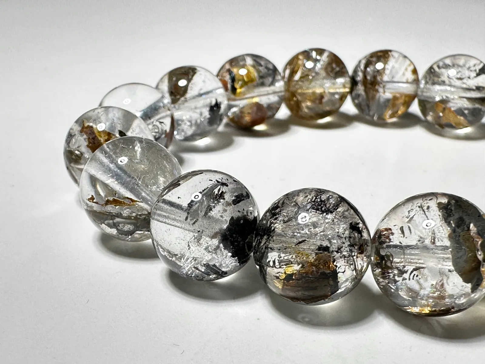 Herkimer Diamond Bracelet – HER01 – 11.5mm