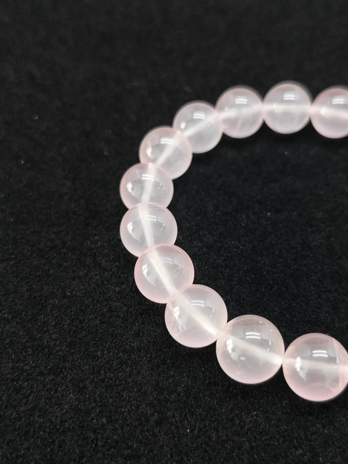 Rose Quartz Bracelet - RQ00001 - 12.2mm