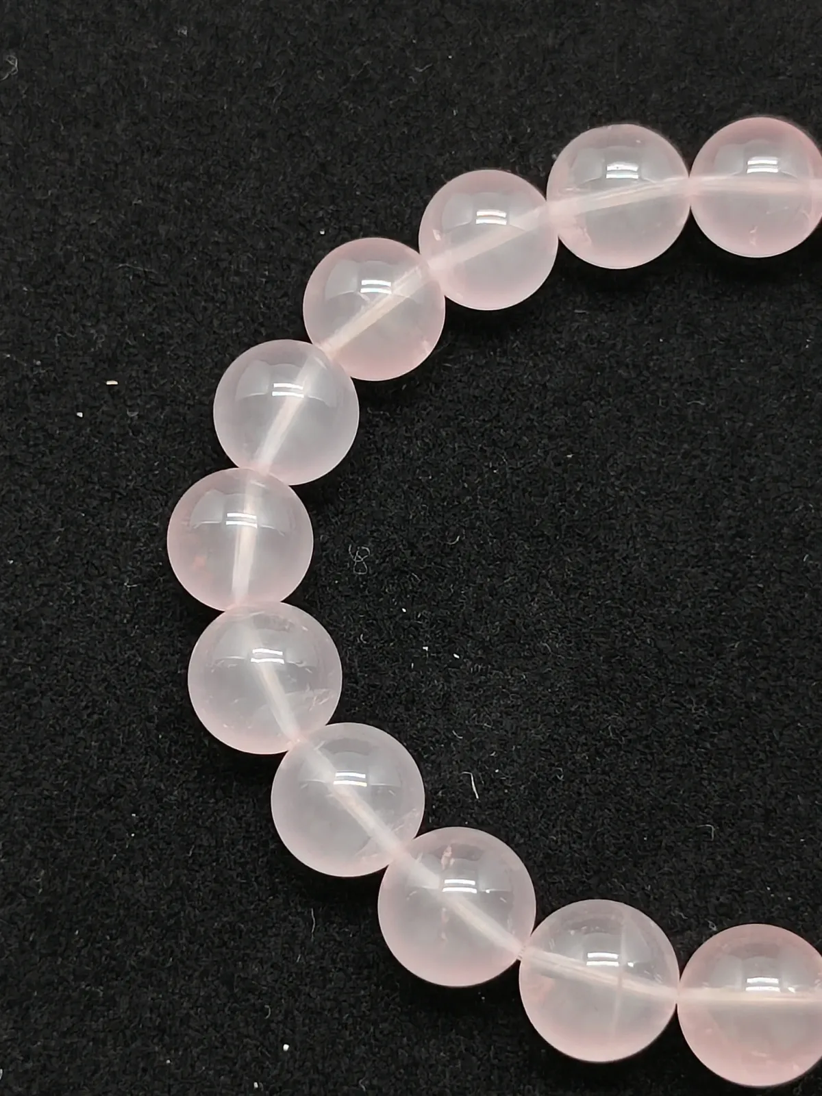 Rose Quartz Bracelet - RQ00001 - 12.2mm