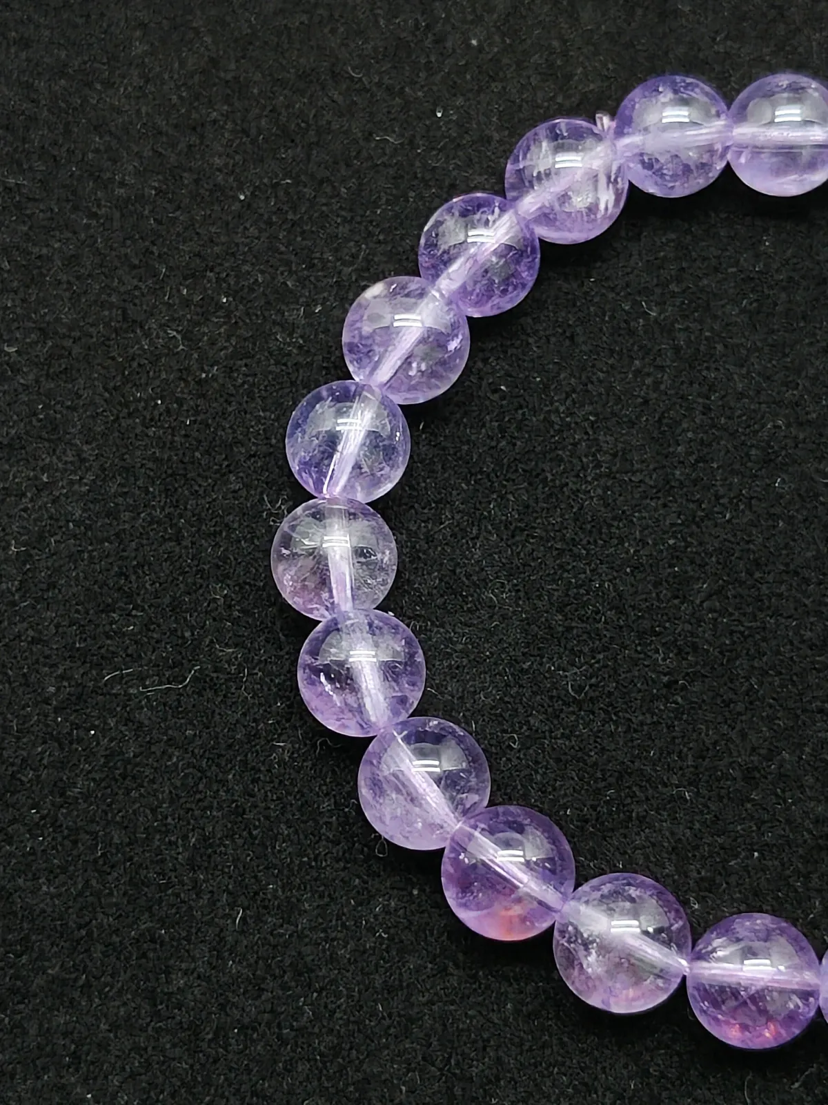 Lavender Amethyst Bracelet - LAM00003 - 8.2mm