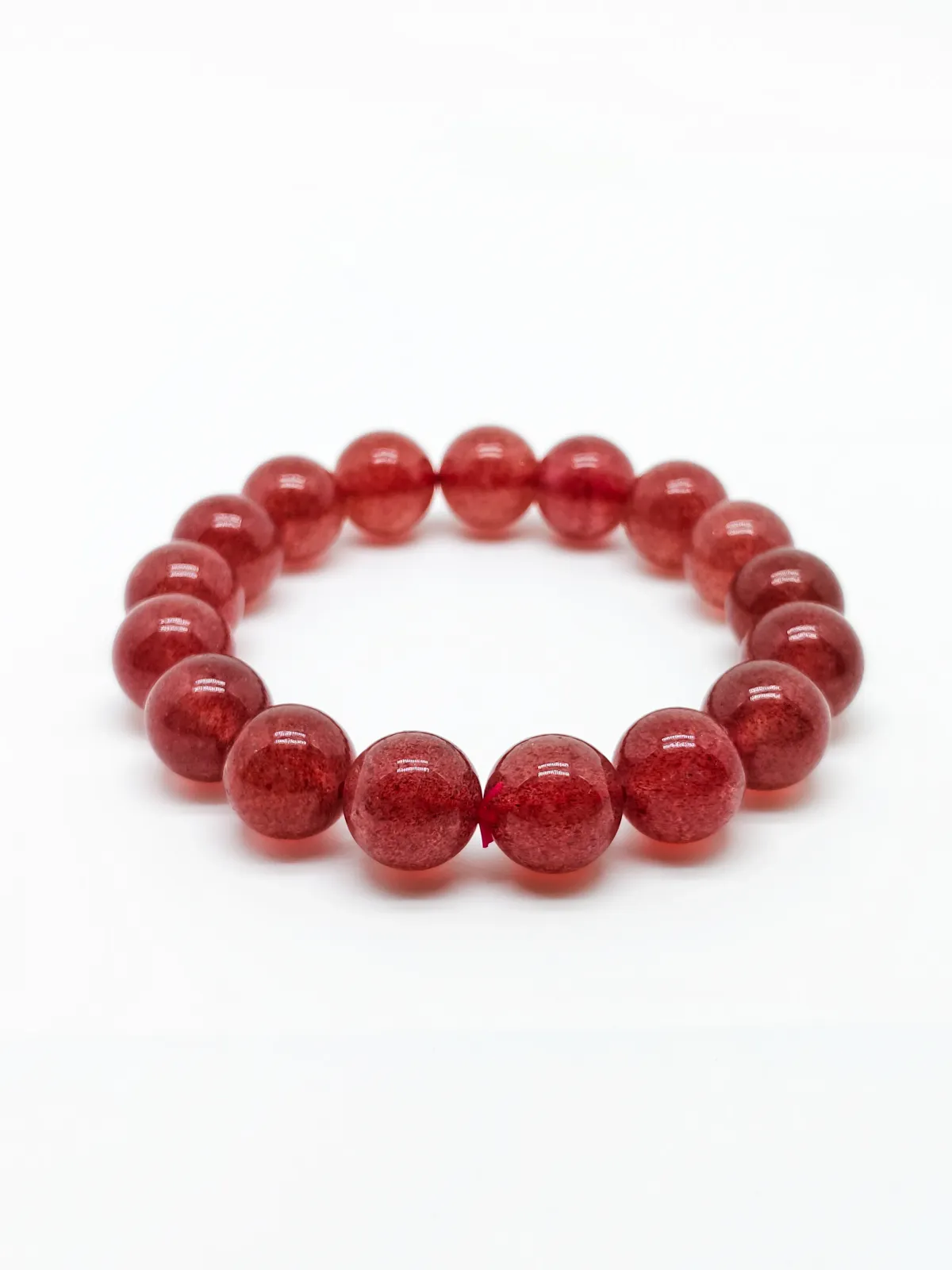 Strawberry Quartz Bracelet - CMJ00002 - 12.2mm
