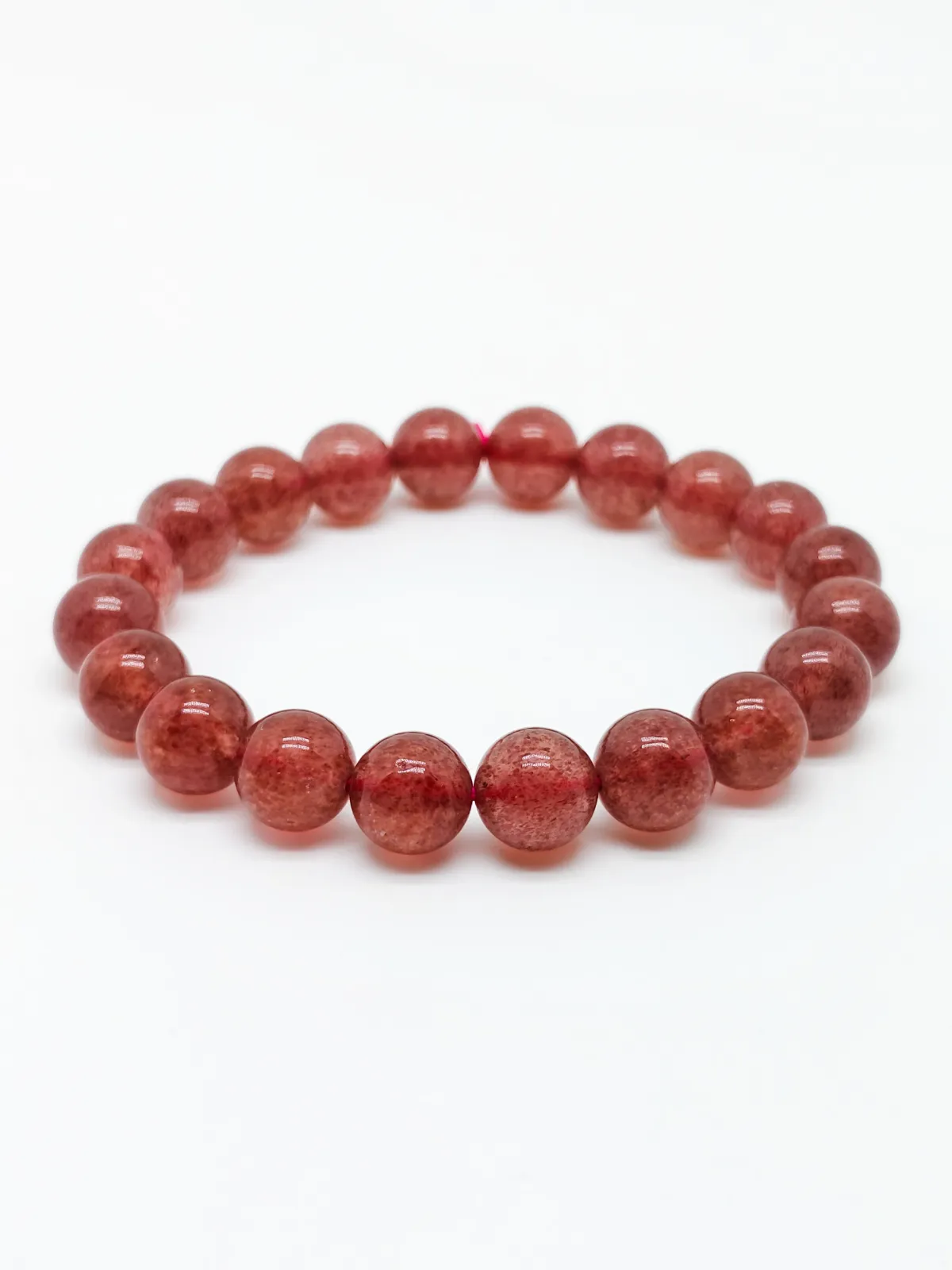 Strawberry Quartz Bracelet - CMJ00005 - 9.9mm