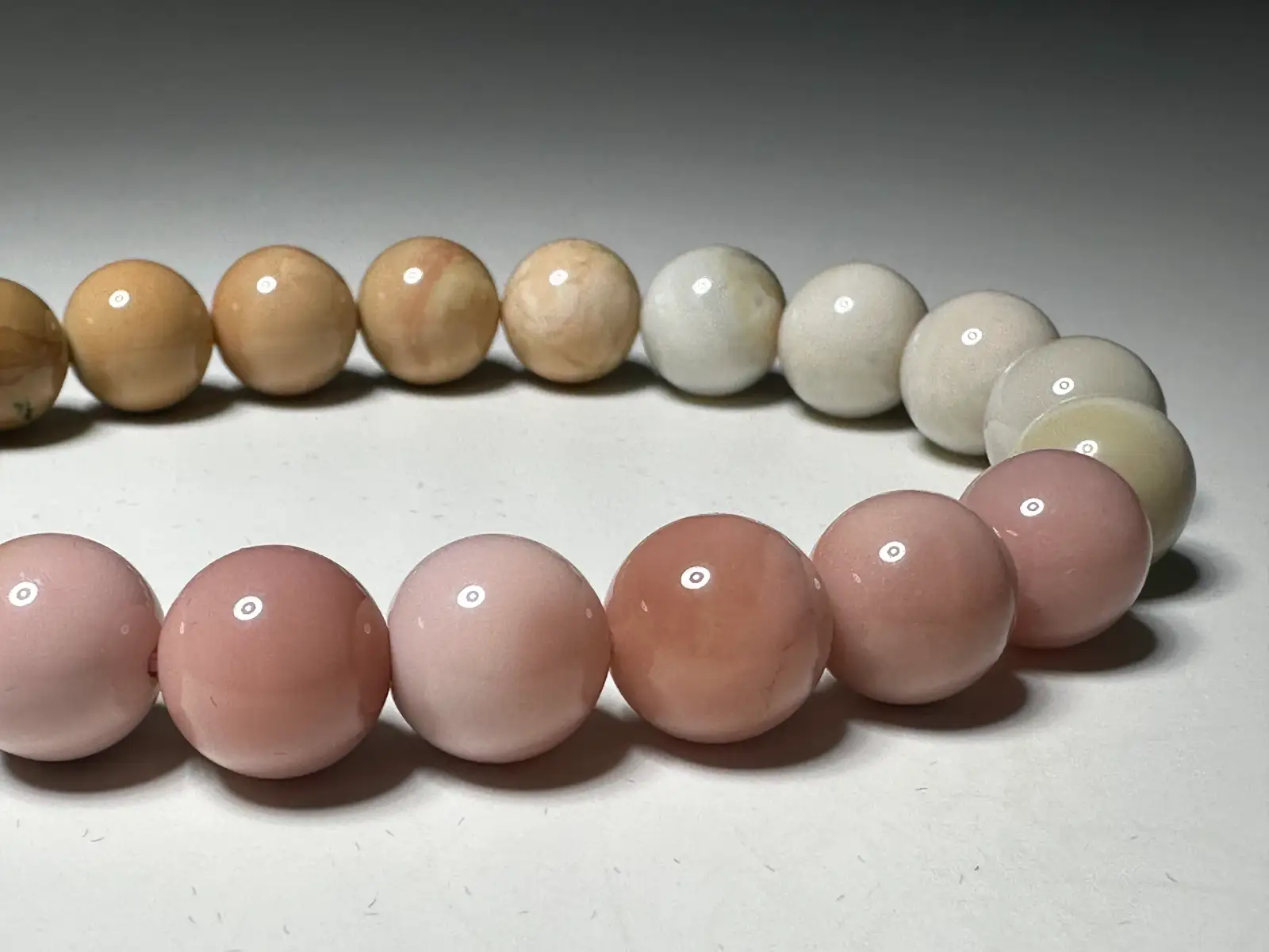 Alashan Agate Bracelet - AG00002 - 10.2mm