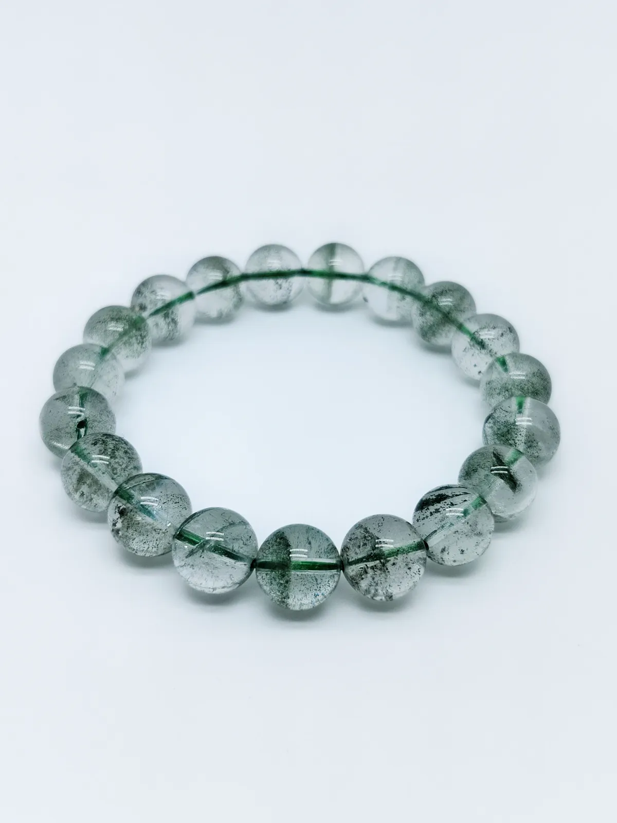 Green Phantom Quartz Bracelet - GPH00003 - 10.2mm