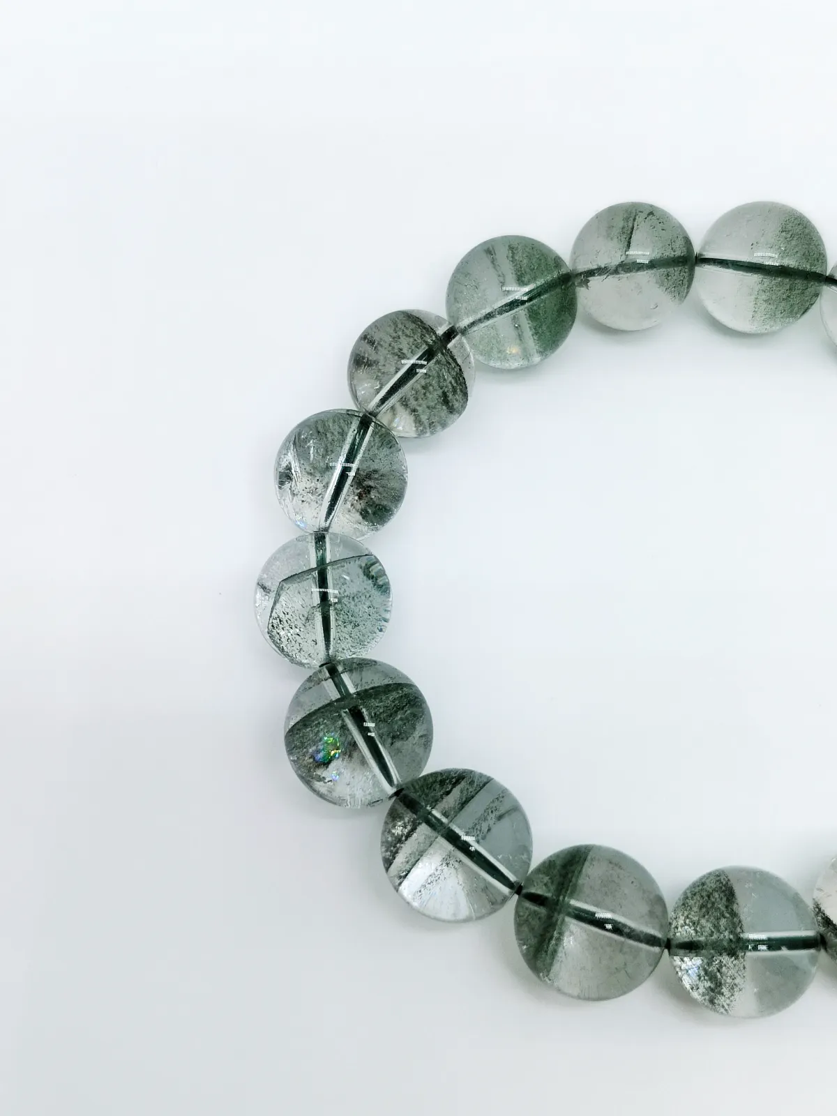 Green Phantom Quartz Bracelet - GPH00001 - 12.7mm
