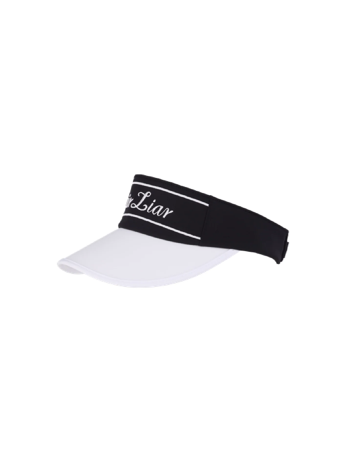 Logo Embroidered Visor (Black)