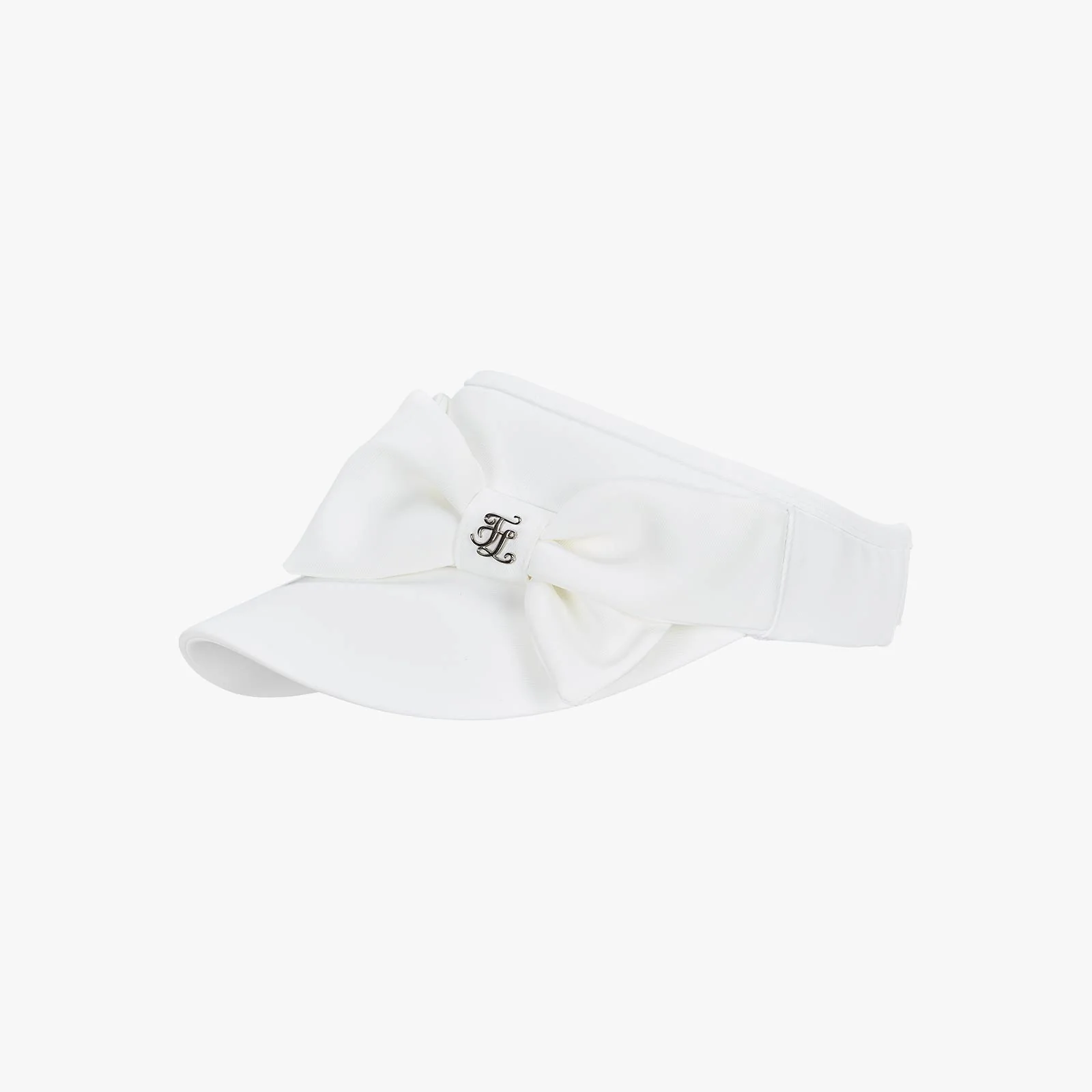 Side Big Ribbon Visor (Ivory)