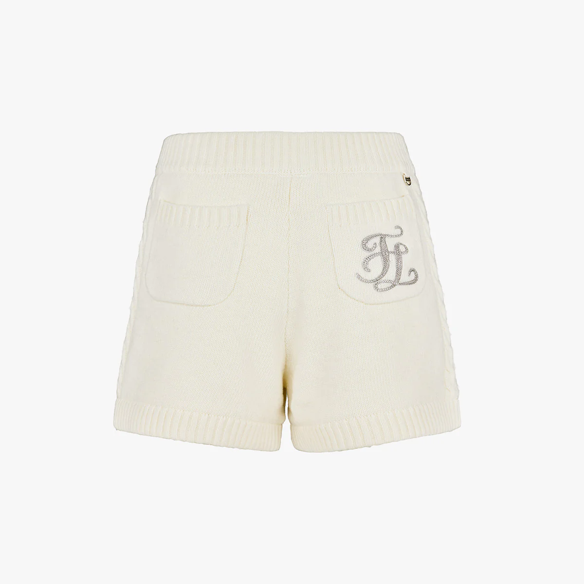 Windproof Knit Shorts (Ivory)