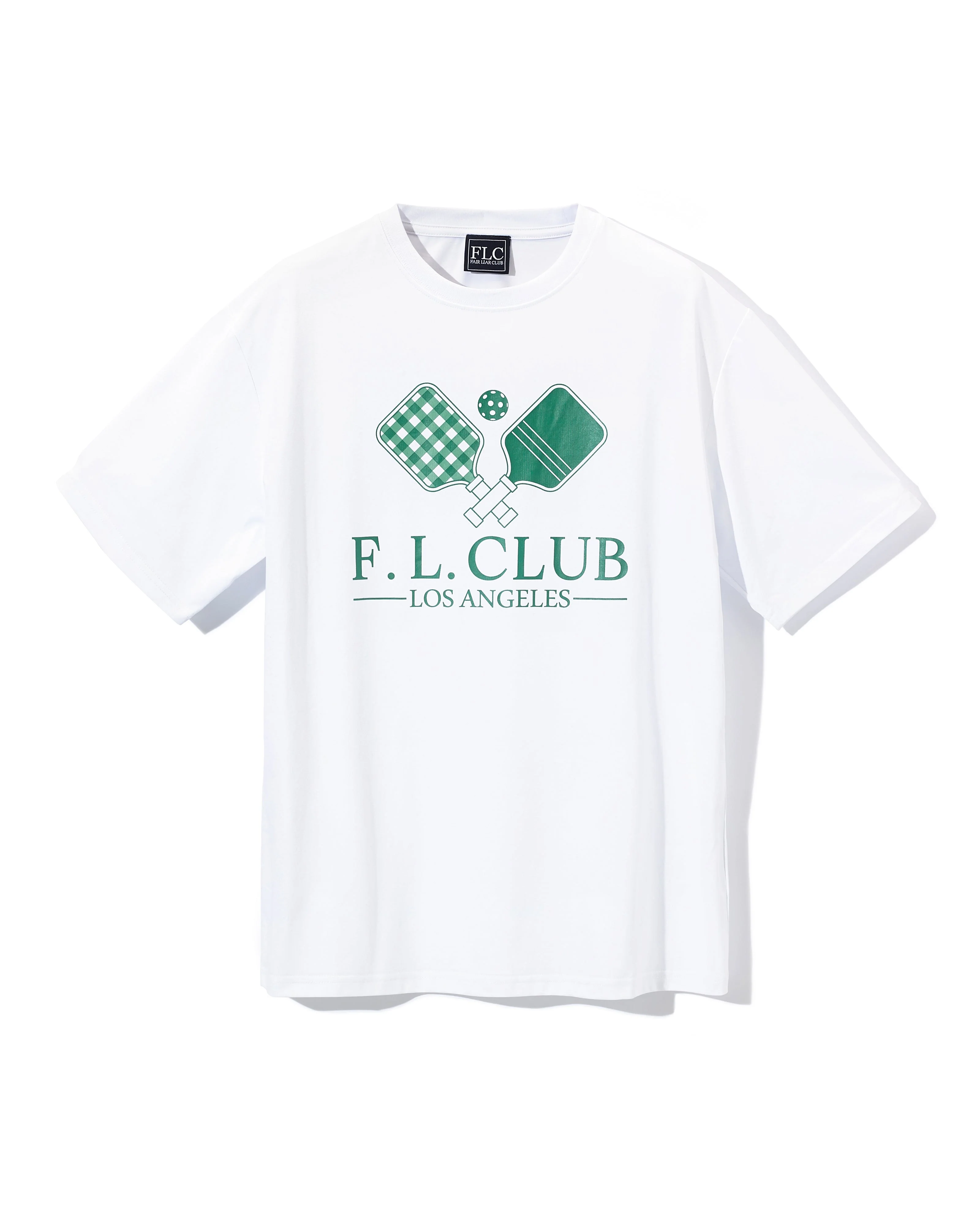 [FLC] PICKLEBALL PADDLE T-SHIRT (White)
