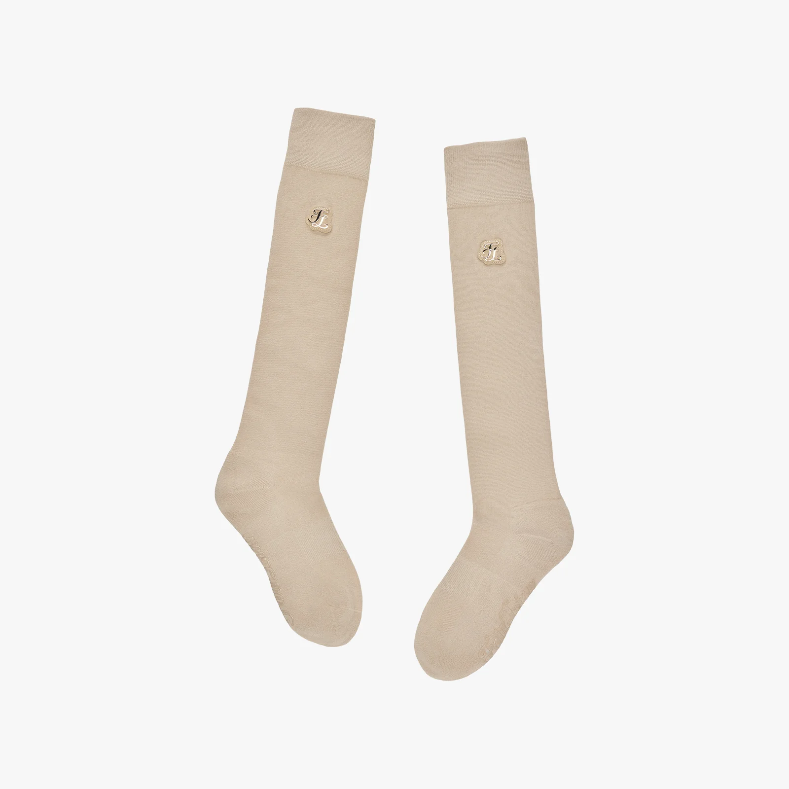 Wappen Knee-socks (Beige)