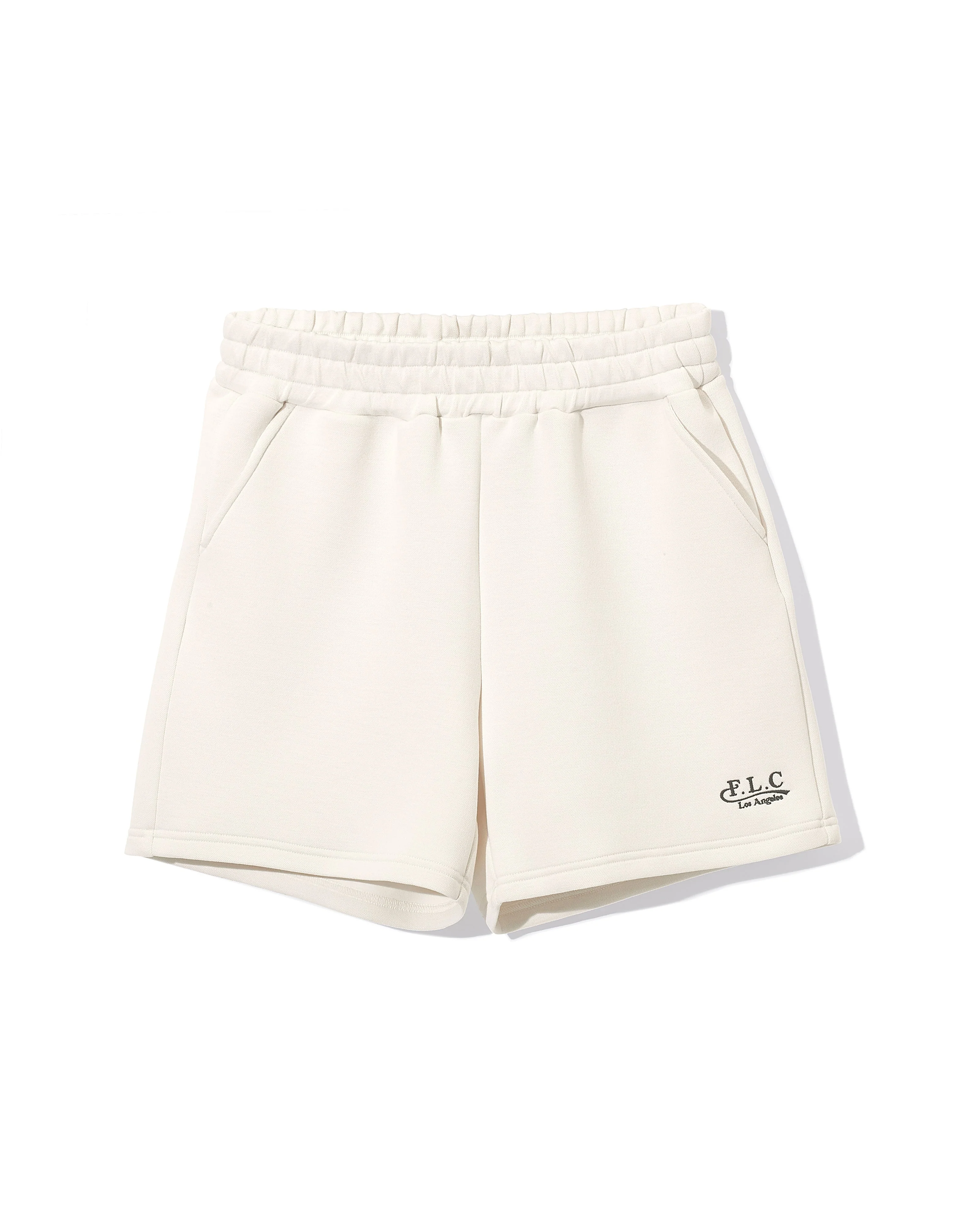 [FLC] FLC ESSENTIAL GYM SHORTS (Cream)