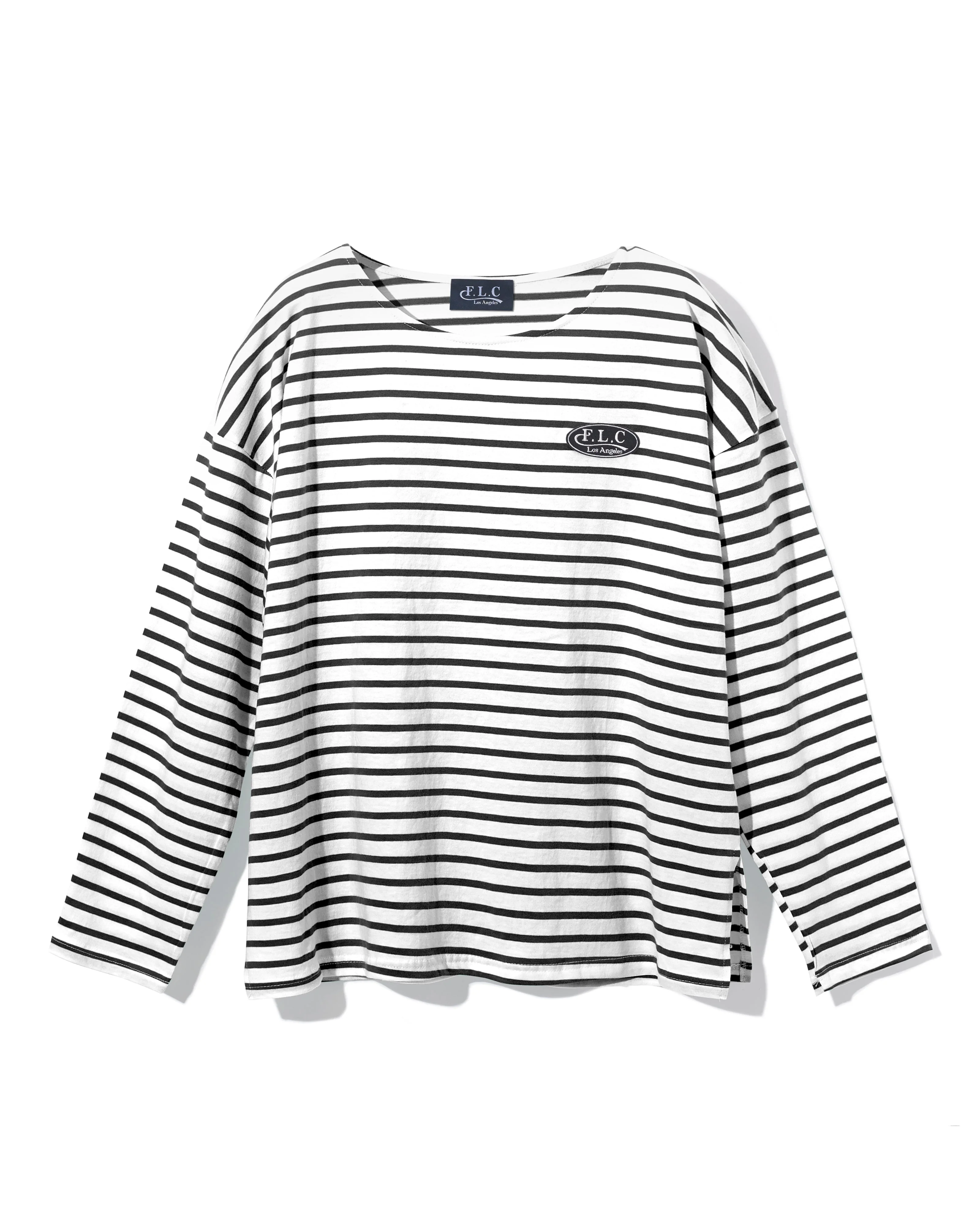 [FLC] WAPPEN STRIPE T-SHIRT (Navy)
